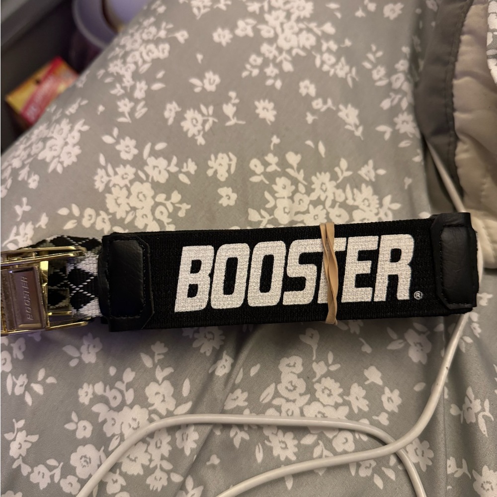 Booster strap for ski boots